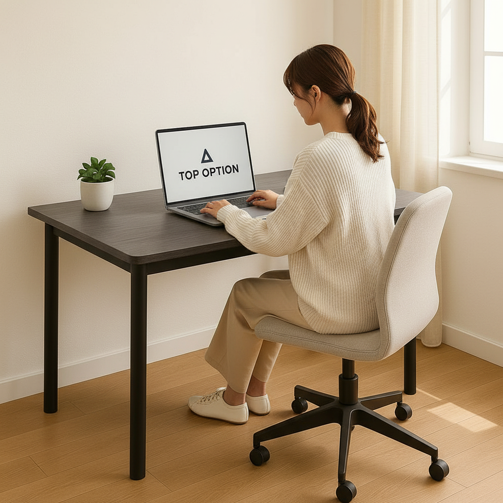 Heritage Industrial Wood & Metal Dining Table 100cm