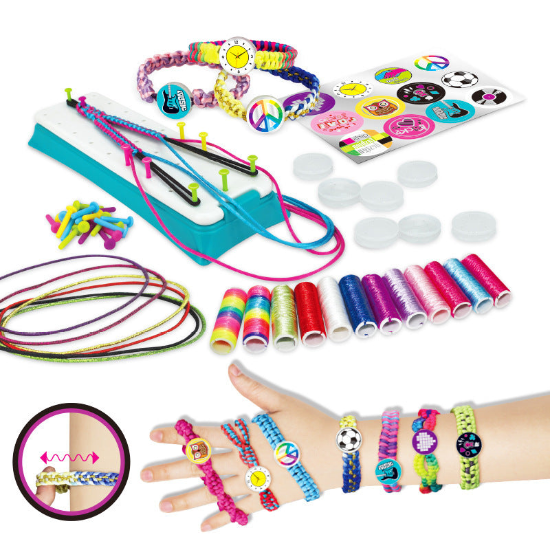 DIY Creative Braiding Bracelets Arts and Crafts Kit