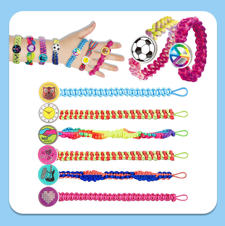 DIY Creative Braiding Bracelets Arts and Crafts Kit