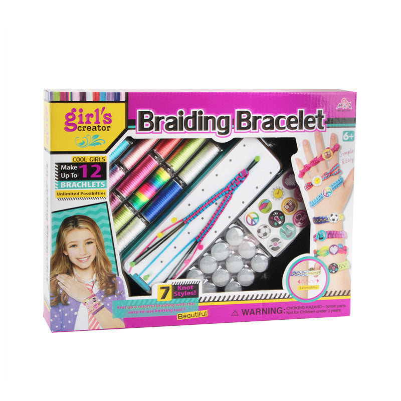 DIY Creative Braiding Bracelets Arts and Crafts Kit