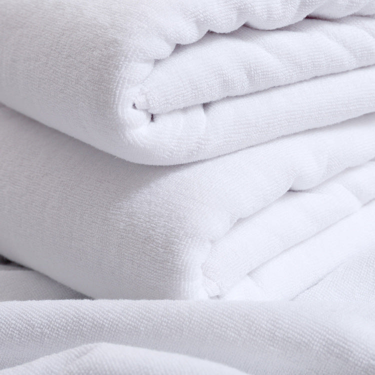 Premium Luxury Hotel 100% Cotton White Bath Towel