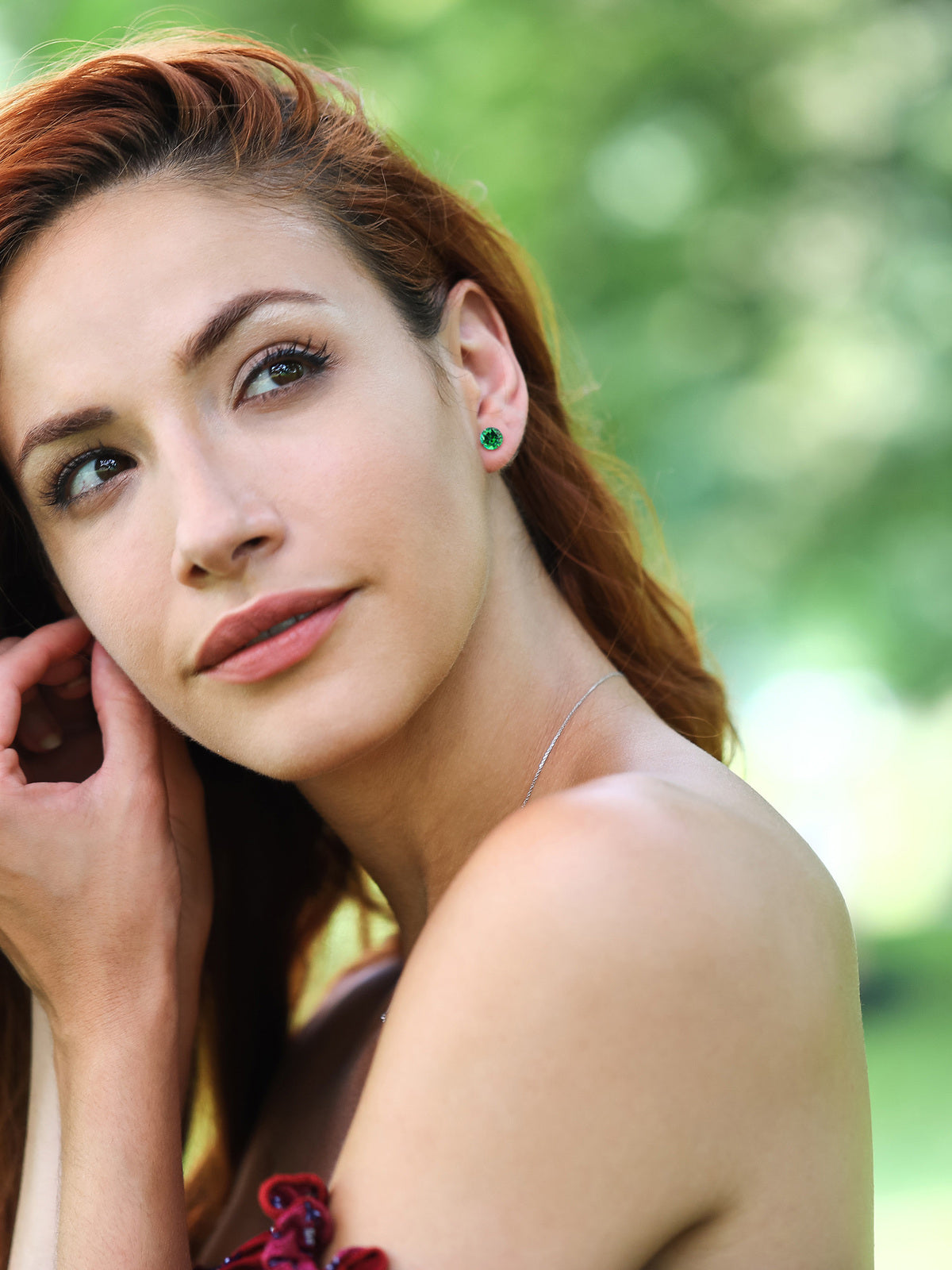 S925 Sterling Silver 2 Carats CZ Diamond Stud Earrings