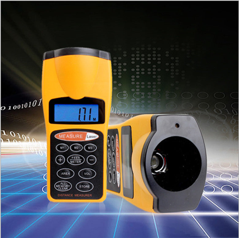 Portable Digital Laser Distance Meter Estimator Measurer