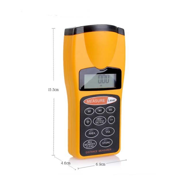 Portable Digital Laser Distance Meter Estimator Measurer