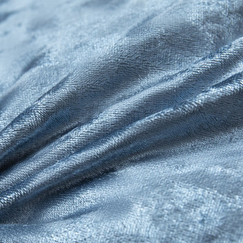 Luxe Velvet Soft Plush Cushion Throw Pillow (Silver)