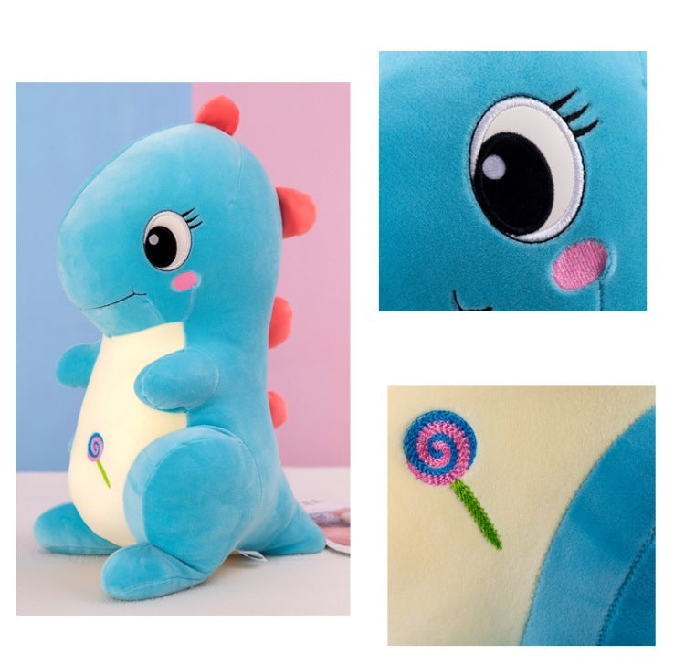 Giant Cute Dinosaur Stuffed Animal Plush Toy Doll Pillow - 60cm, Blue