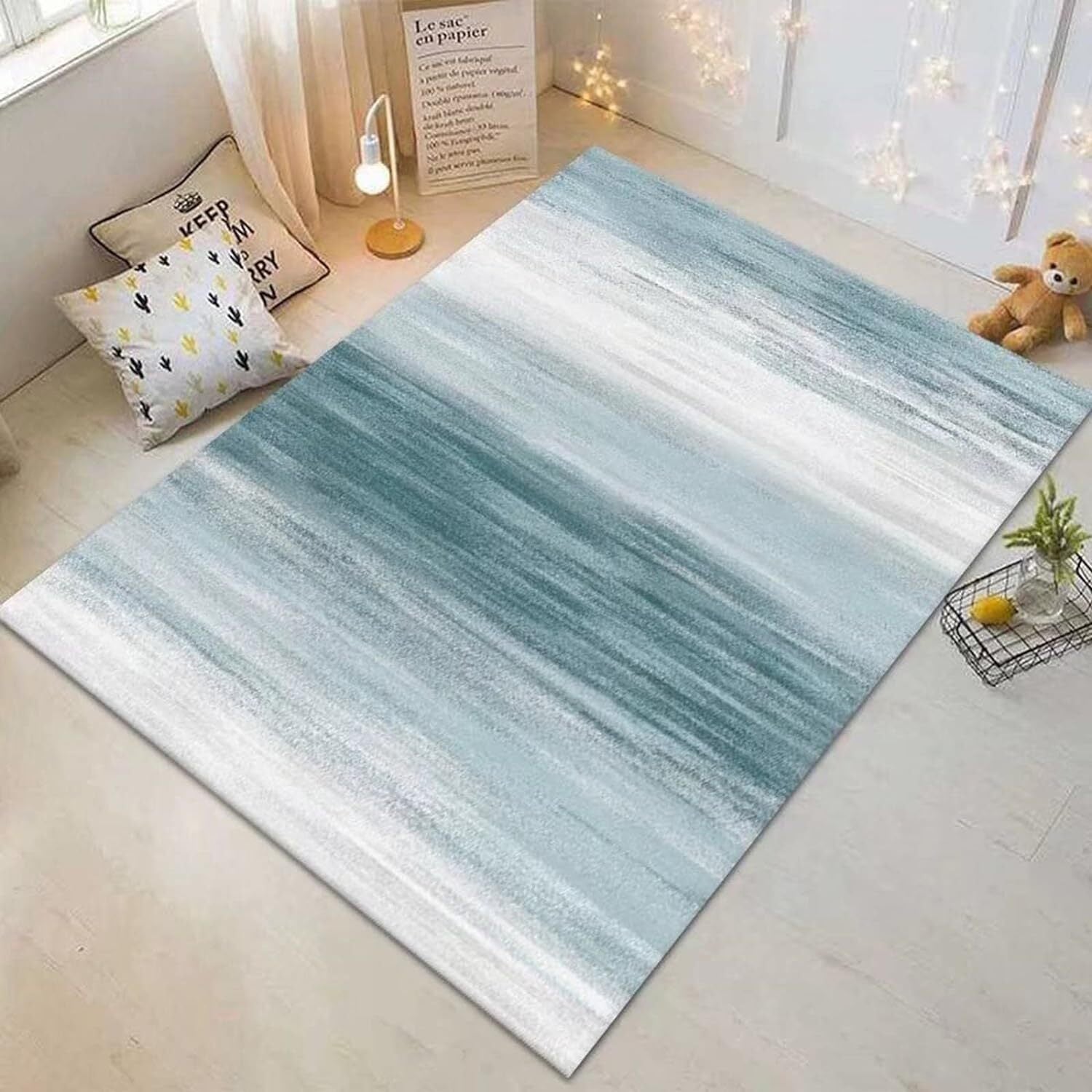 XL Extra Large Lush Plush Seaside Carpet Rug (300 x 200)