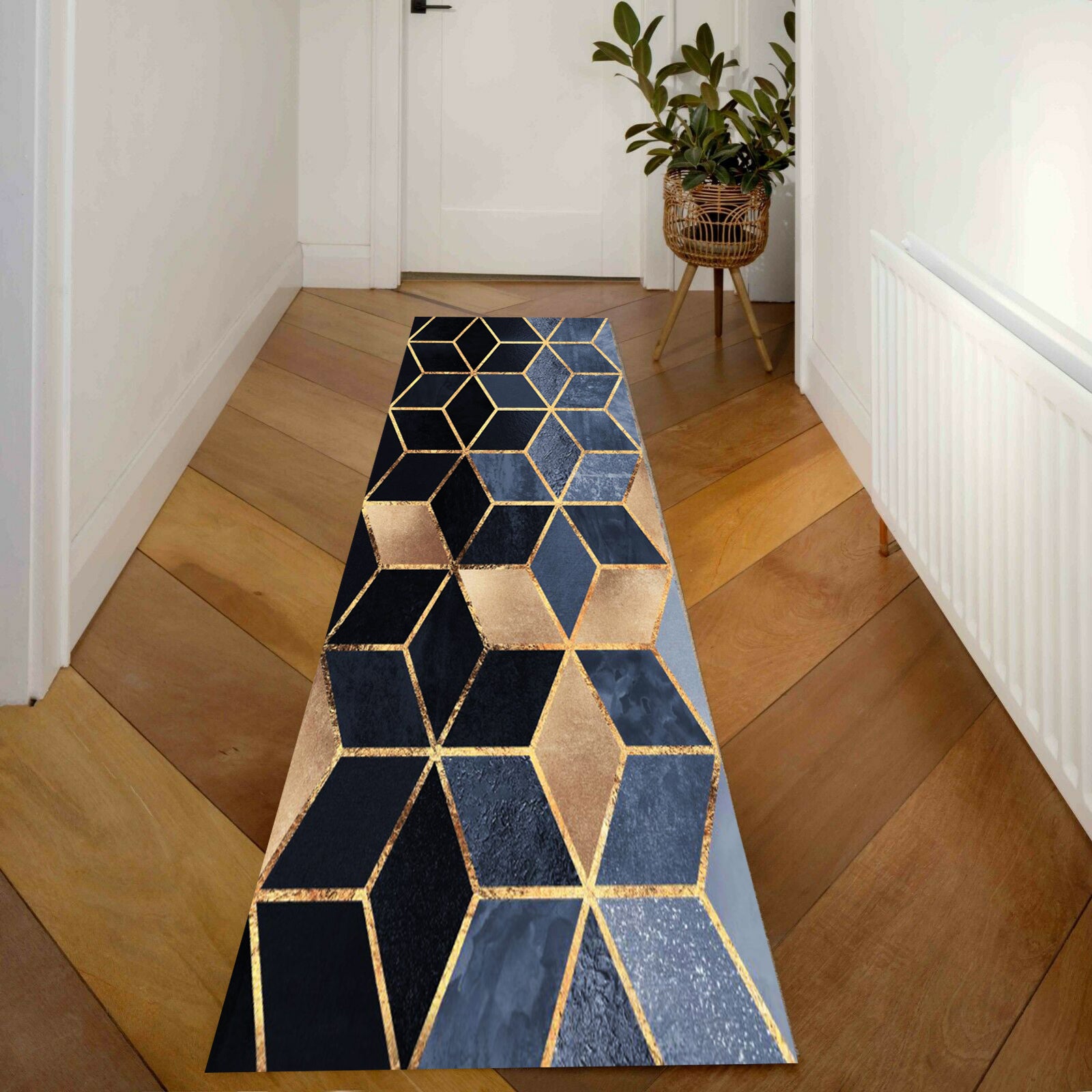 Gem Hallway Runner Area Rug Carpet Mat (60 x 200)