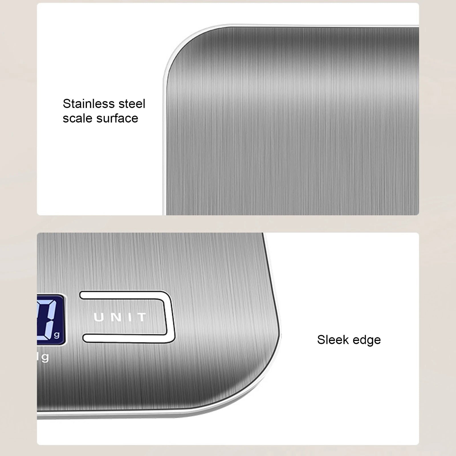 5kg Digital Precision Kitchen Postal Platform Scale Stainless Steel