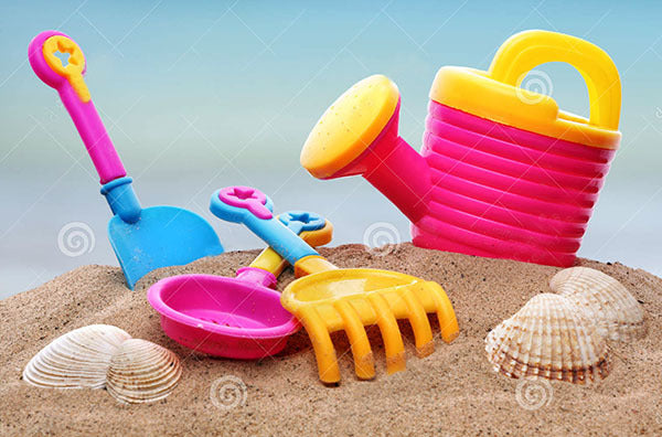 9PCS Sand Toy Set with Bucket