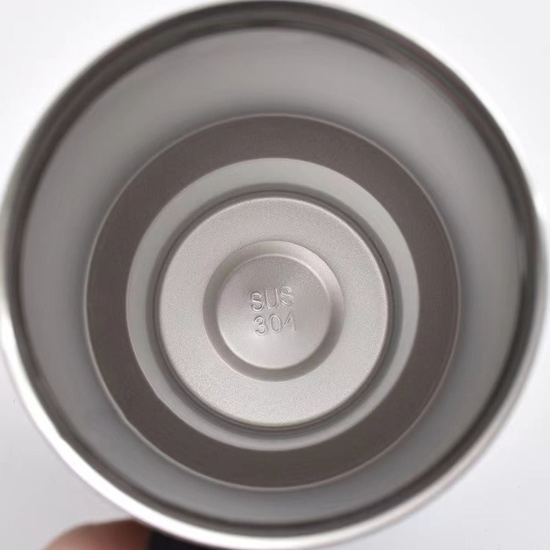 40oz Stainless Steel Insulated Tumbler with Handle Straw Travel Mug (Pink)