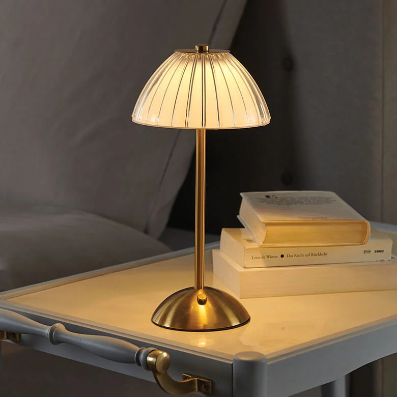 Luxe Crystal Touch Sensor Table Lamp Rechargeable LED Cordless Dimmable Light