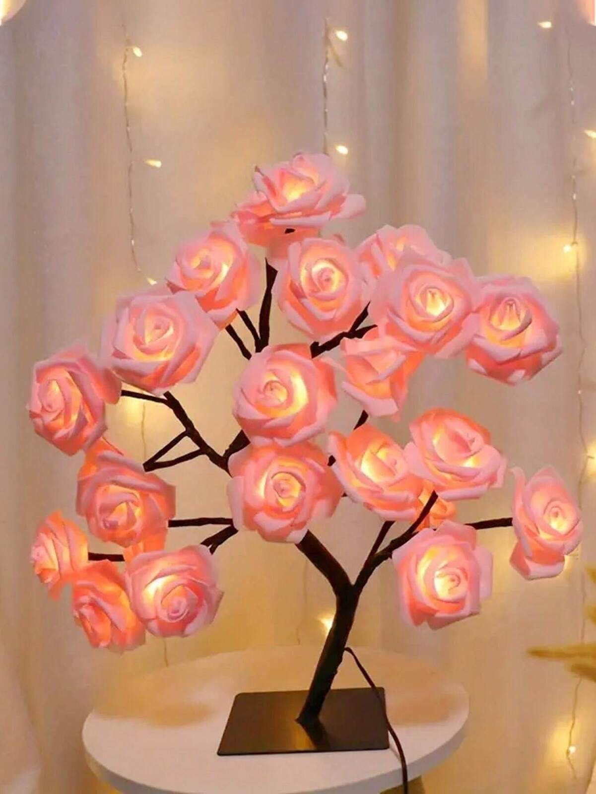 Rose Flower Tree Decorative Lamp LED USB Night Light