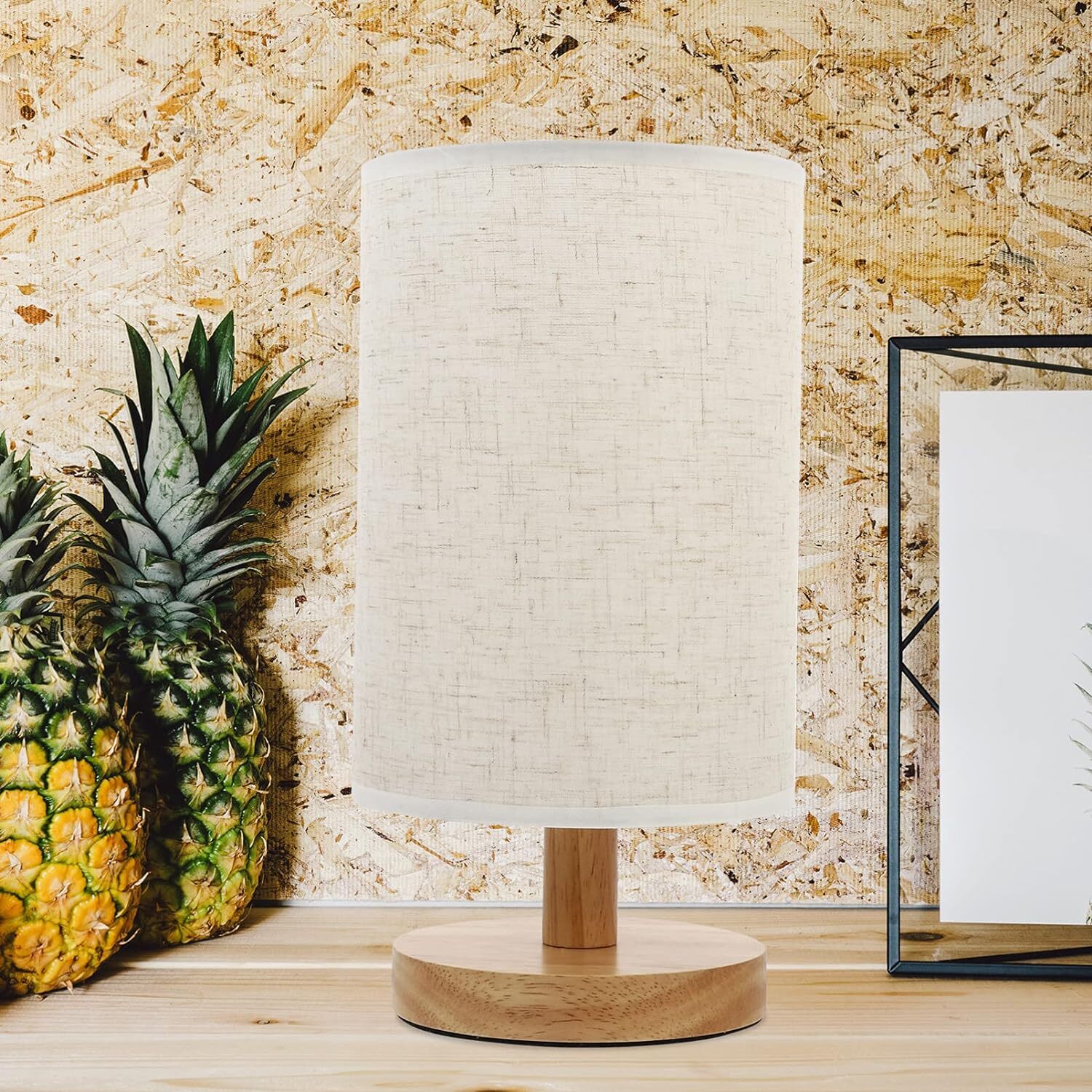 Classic Wooden LED Table Lamp Night Light