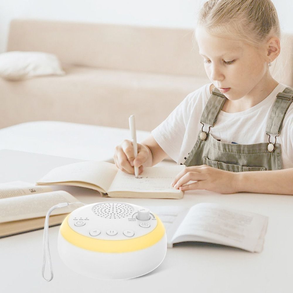 Tranquil Sleep White Noise Portable Sound Machine Baby Soothing Sounds with Adjustable Timer