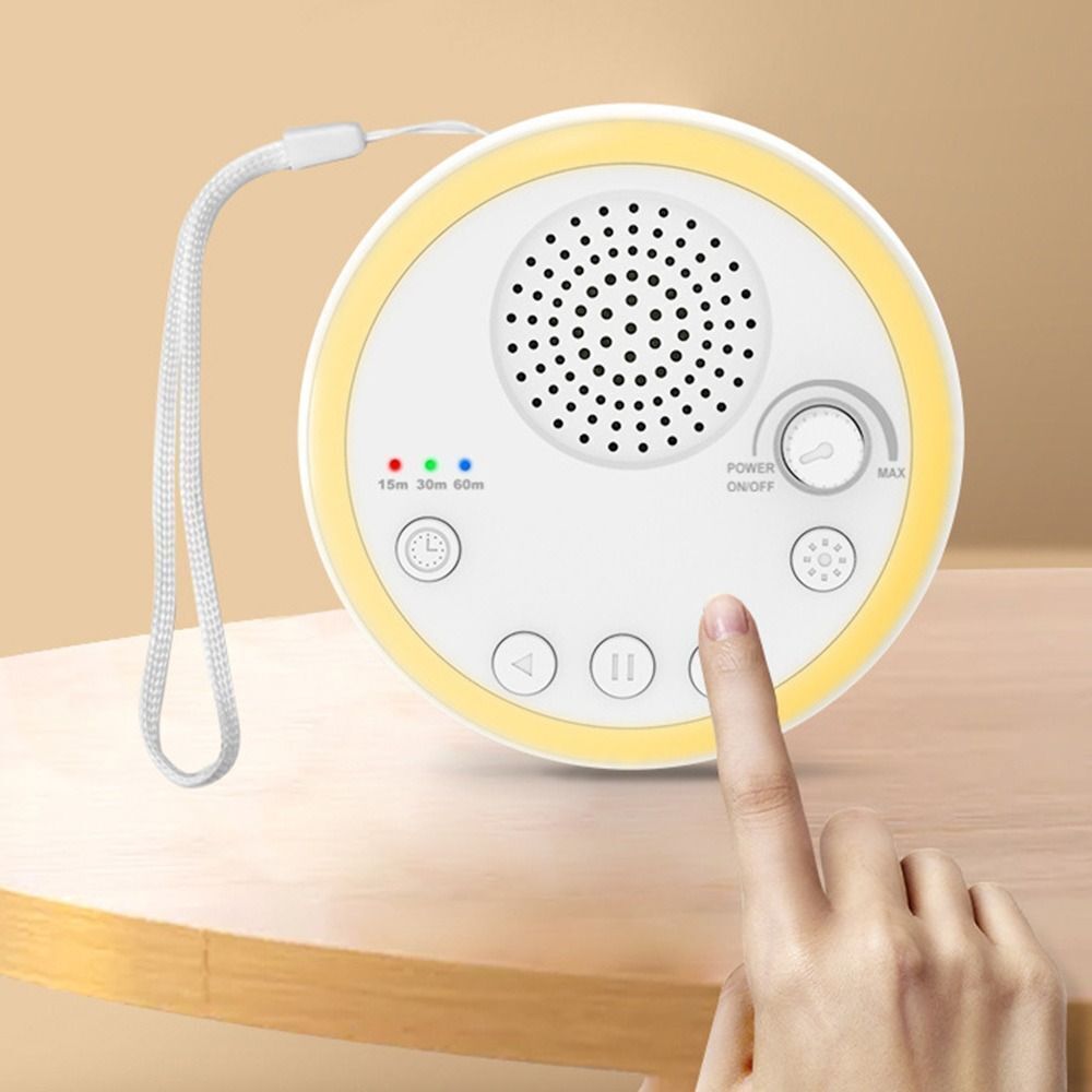 Tranquil Sleep White Noise Portable Sound Machine Baby Soothing Sounds with Adjustable Timer