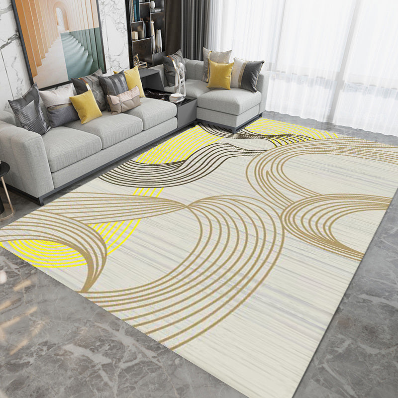 XL Large Lush Plush Rhythm Cotton Carpet Rug (280 x 180)