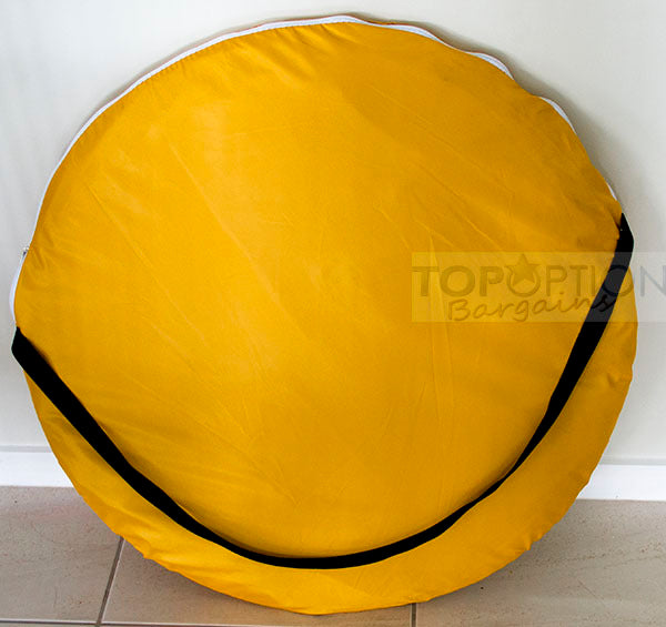 Pop Up Tent - Instant Set Up 2-Person Tent Round Carry Bag