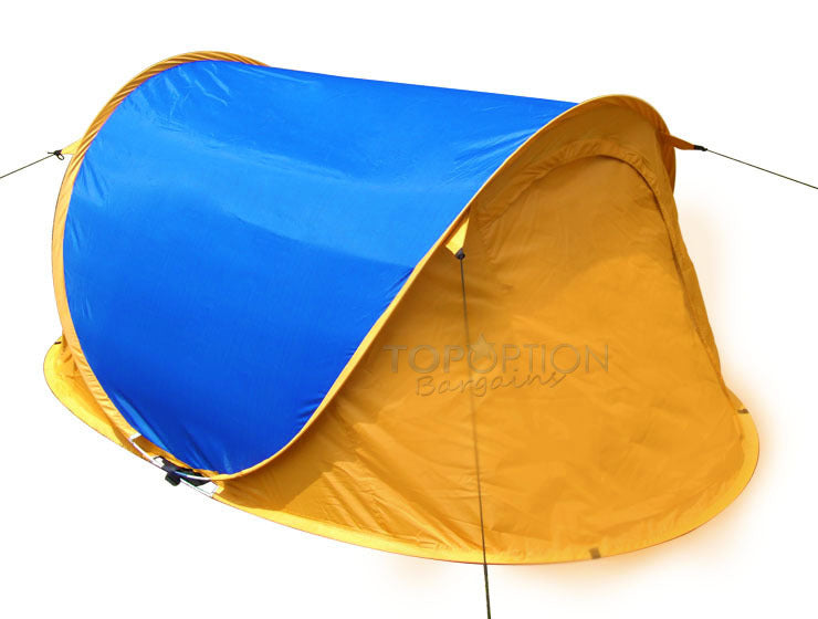 Pop Up Tent - Instant Set Up 2-Person Tent Round Carry Bag