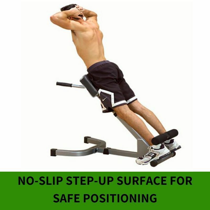 Fitplus Multifunction Adjustable Roman Chair Hyper Extension Exercise Machine