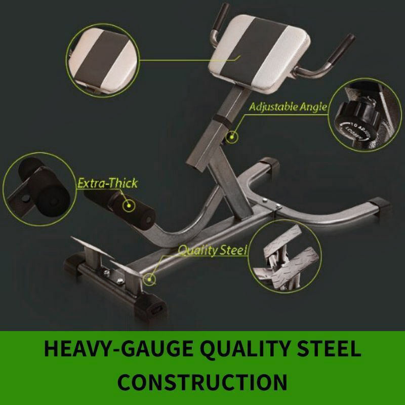 Fitplus Multifunction Adjustable Roman Chair Hyper Extension Exercise Machine