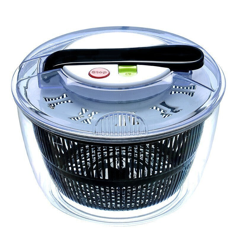 5L Salad Spinner Large Capacity Vegetable Washer Dryer Kitchen Tool