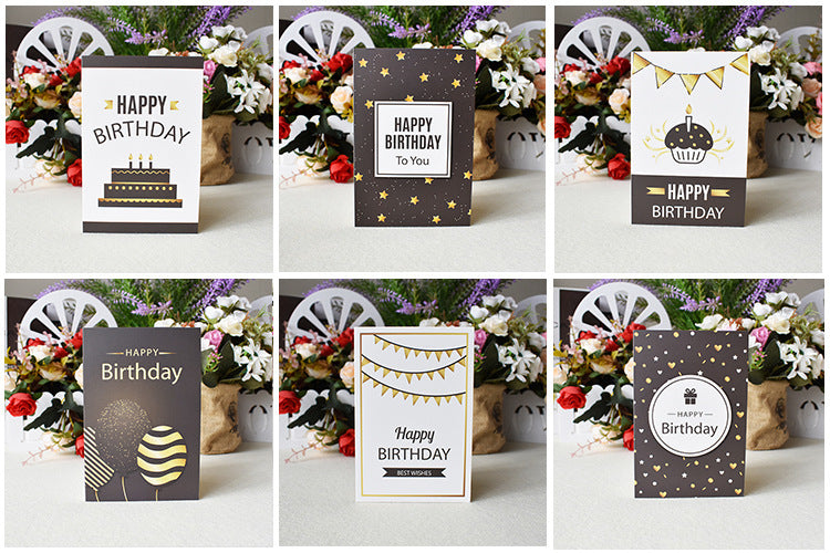 24 x Unique Assorted Designs Happy Birthday Cards