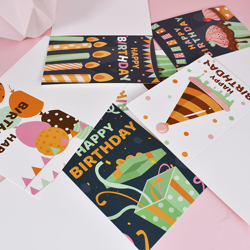 24 x Unique Assorted Designs Happy Birthday Cards