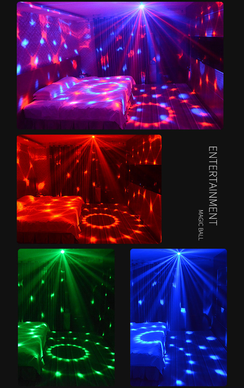 Party Disco Ball LED RGB Stage Lights