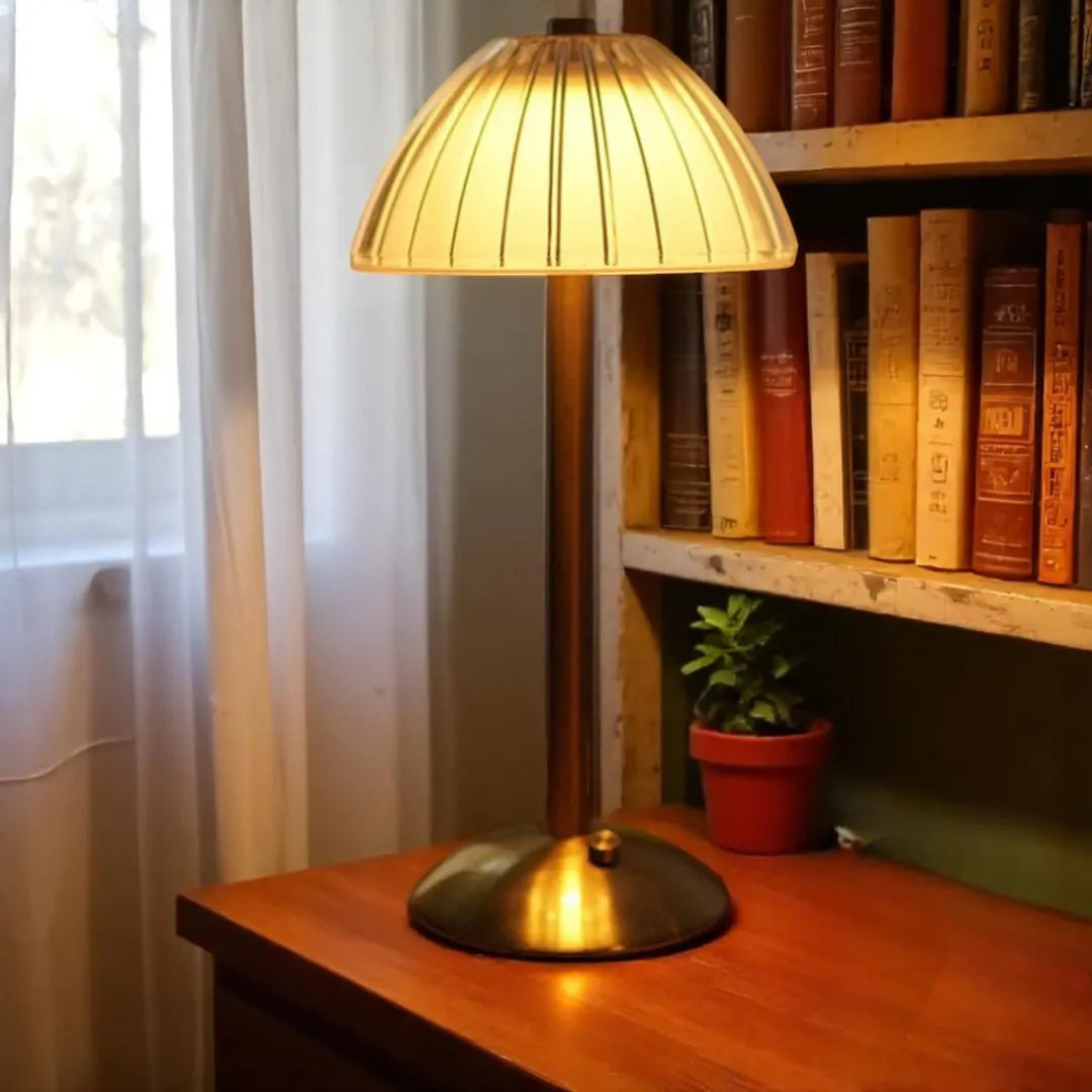 Luxe Crystal Touch Sensor Table Lamp Rechargeable LED Cordless Dimmable Light