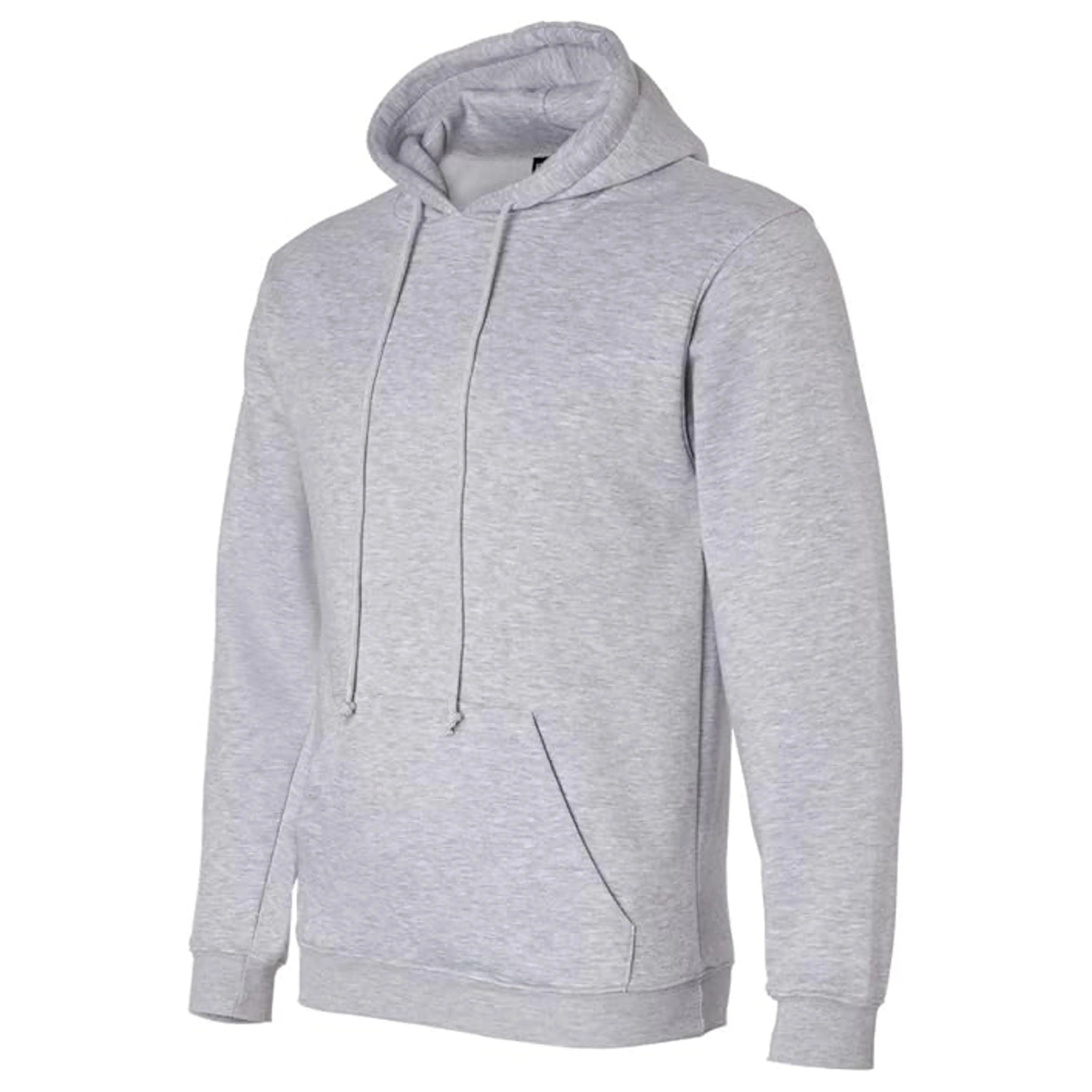 Hooded Pullover Jumper Sweater (Grey)