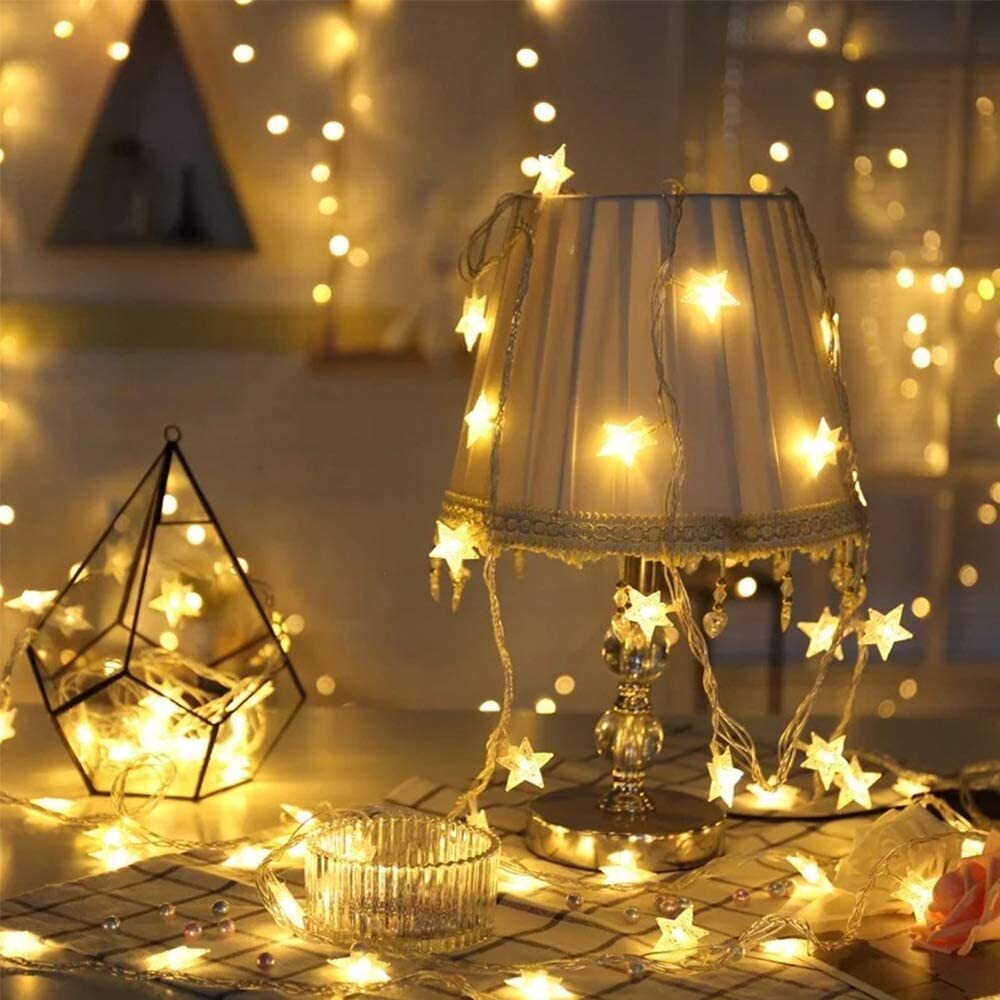 20 Star Lights LED String Light Home Garden Decorations (3m, 20LED)