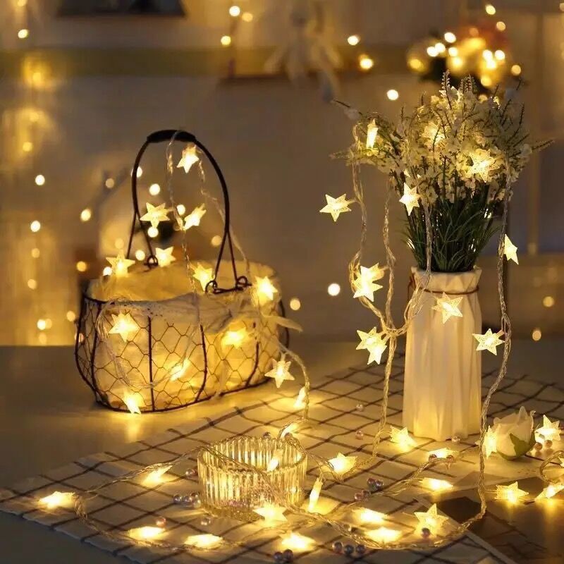 20 Star Lights LED String Light Home Garden Decorations (3m, 20LED)