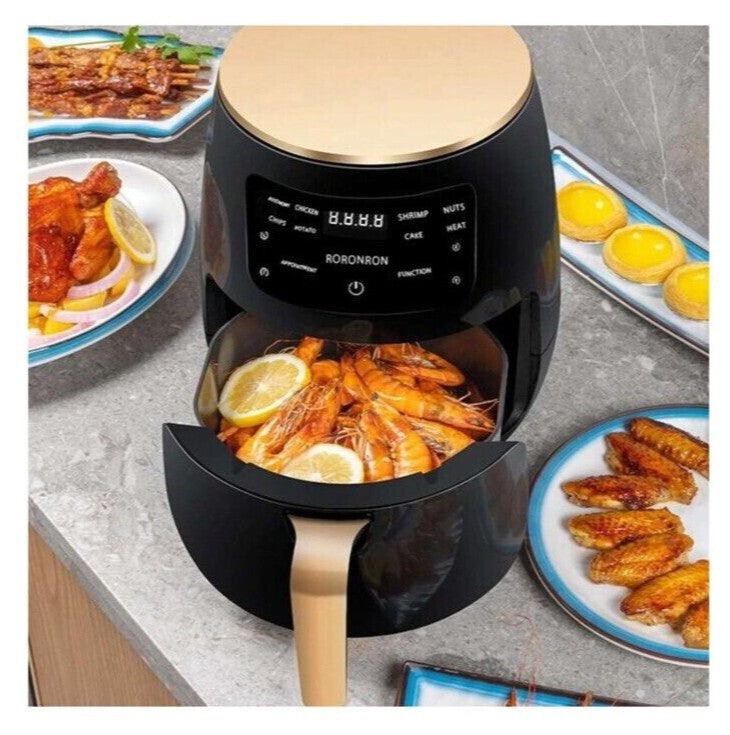 4.5L Air Fryer Oil Free Digital Cooker Healthy Fast Versatile