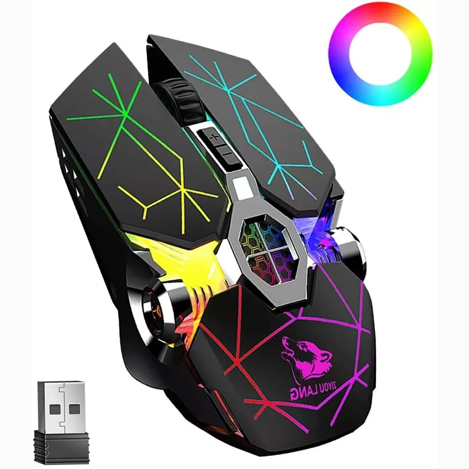 X13 Gaming Wireless Mechanical RGB Optical Mouse