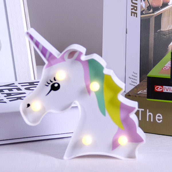 Magical Unicorn Lamp LED Cordless Night Light
