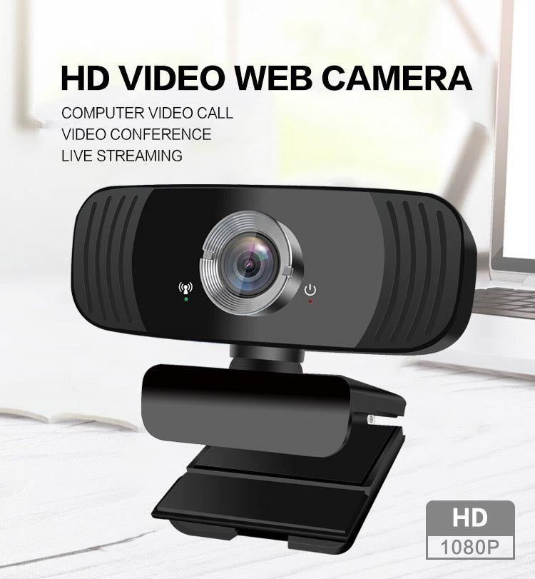 1080p Full HD Webcam for High-Resolution Video